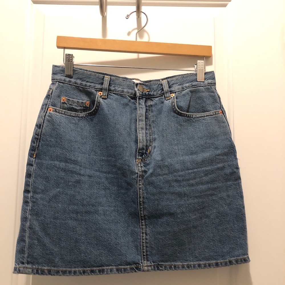 And other stories jean skirt